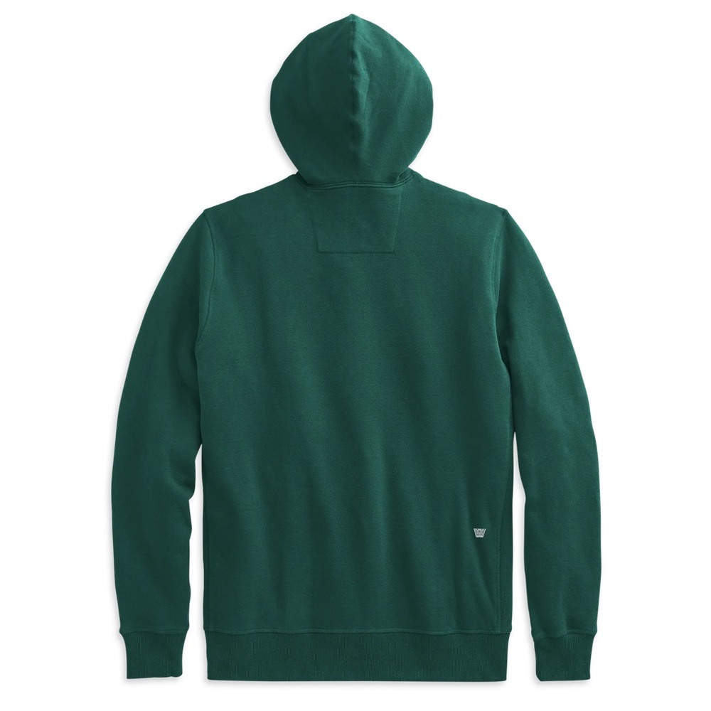NEW Mack Weldon Men’s ACE Full-Zip Hooded Sweatshirt Midnight Pine XXL Green - Picture 2 of 15